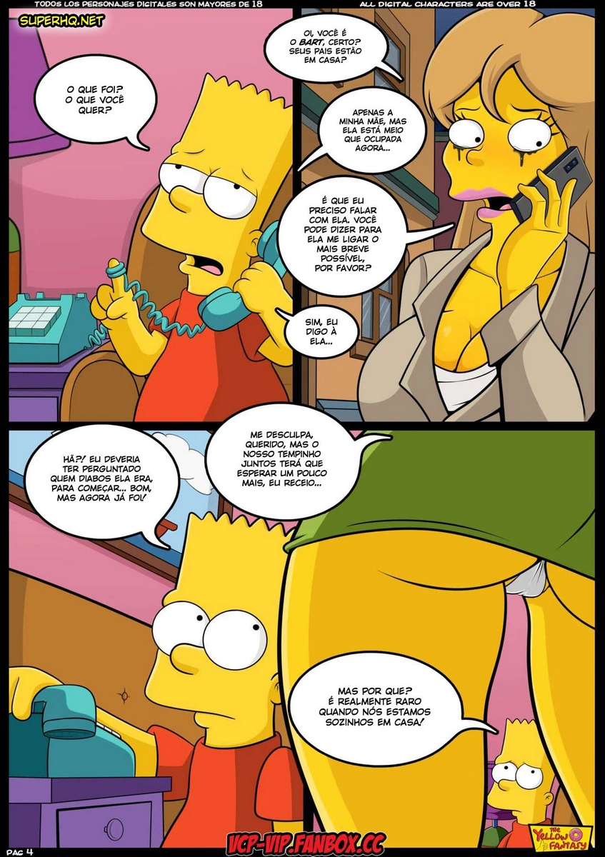 Uma babá mais que perfeita - Os Simpsons