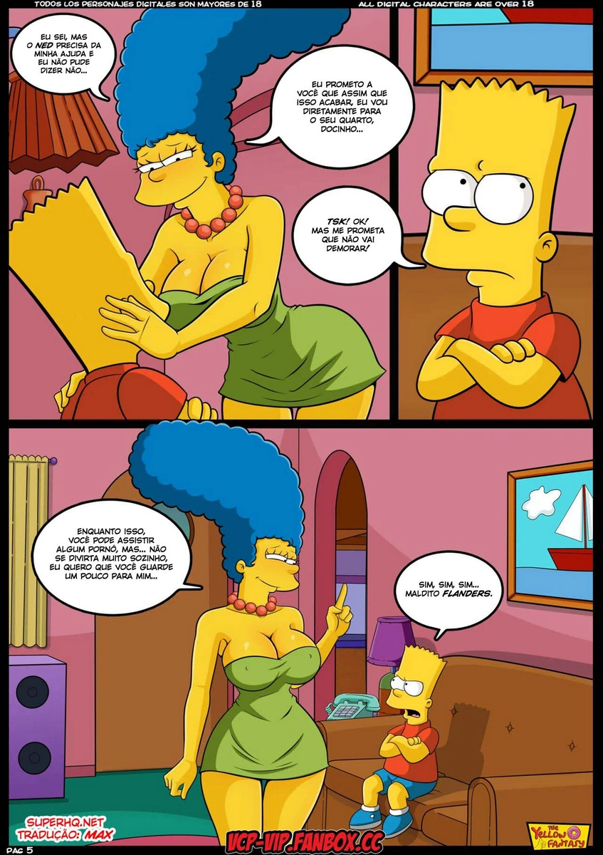 Uma babá mais que perfeita - Os Simpsons