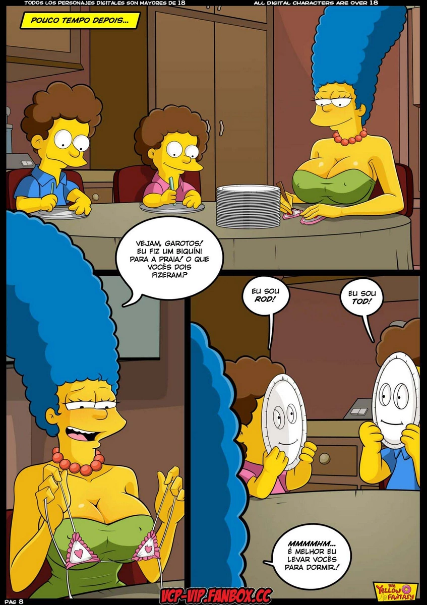 Uma babá mais que perfeita - Os Simpsons