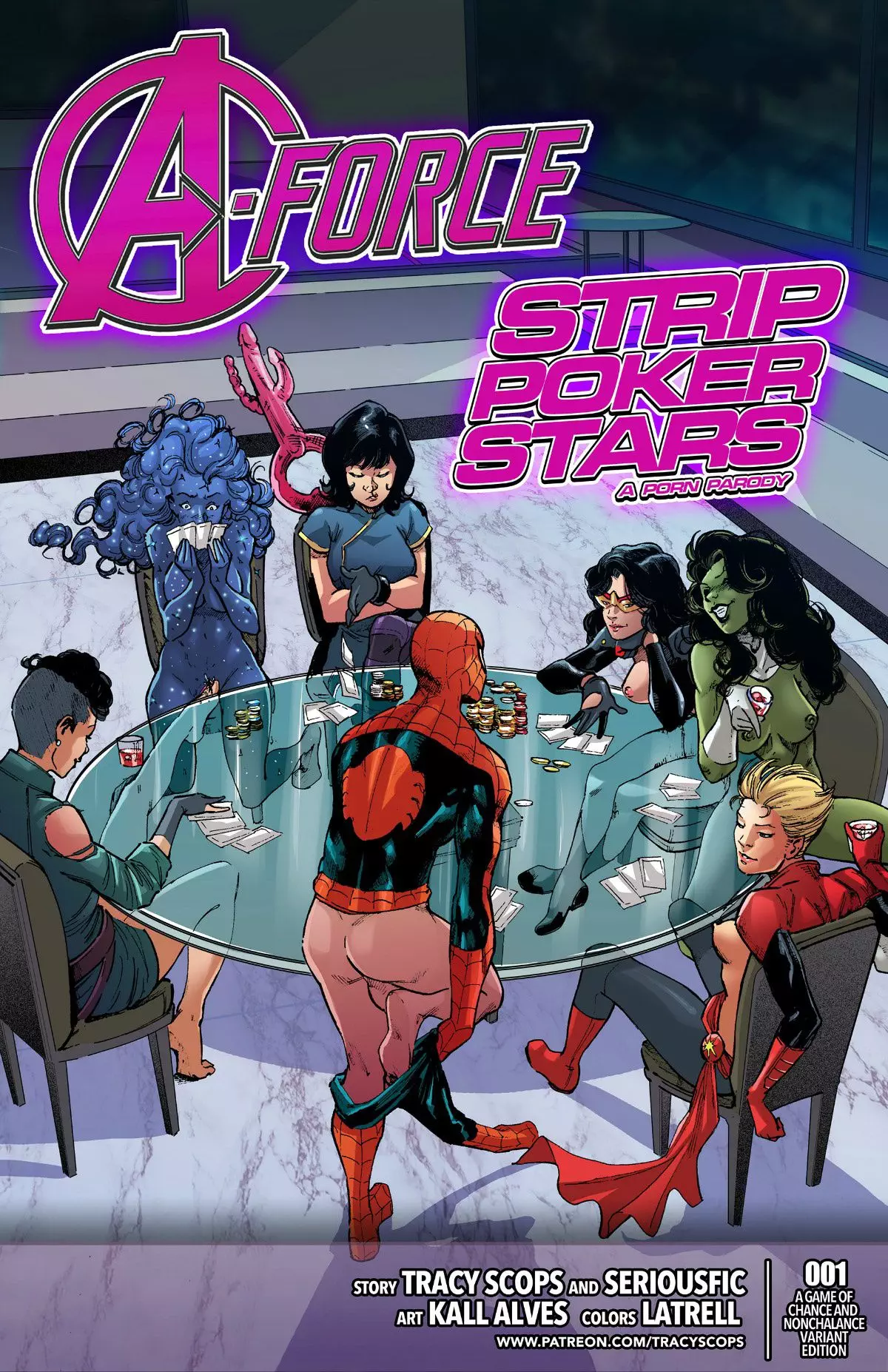 A-Force Strip Poker Stars