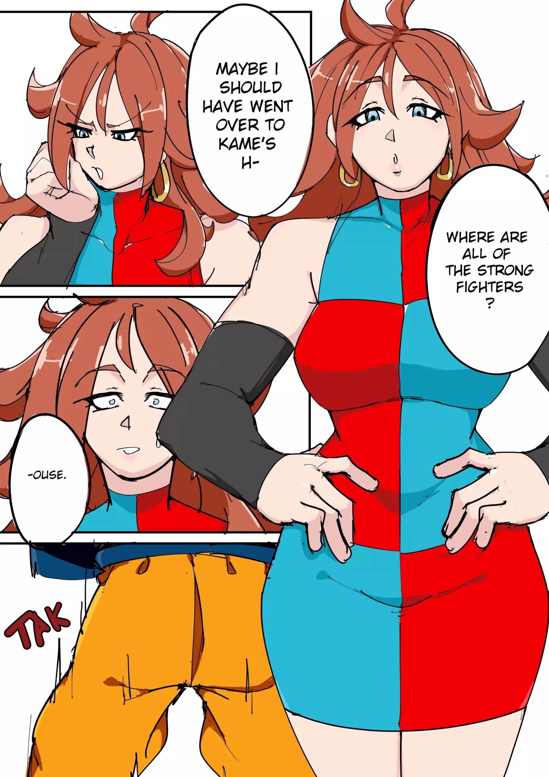 Android 21 Gets Her Body Stolen