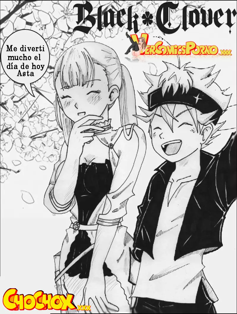 Black Clover hentai Asta y Noelle follando