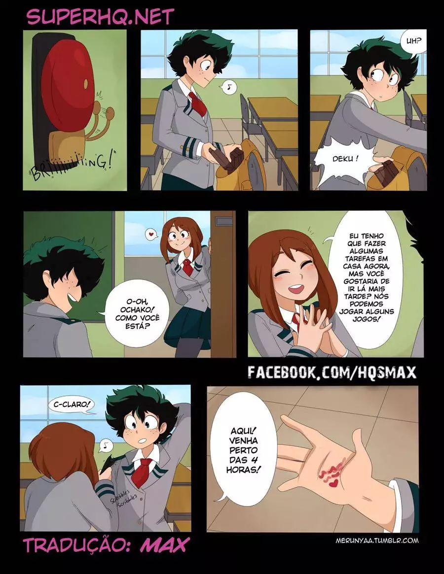 Fodendo com a ninfeta do boku no hero academia