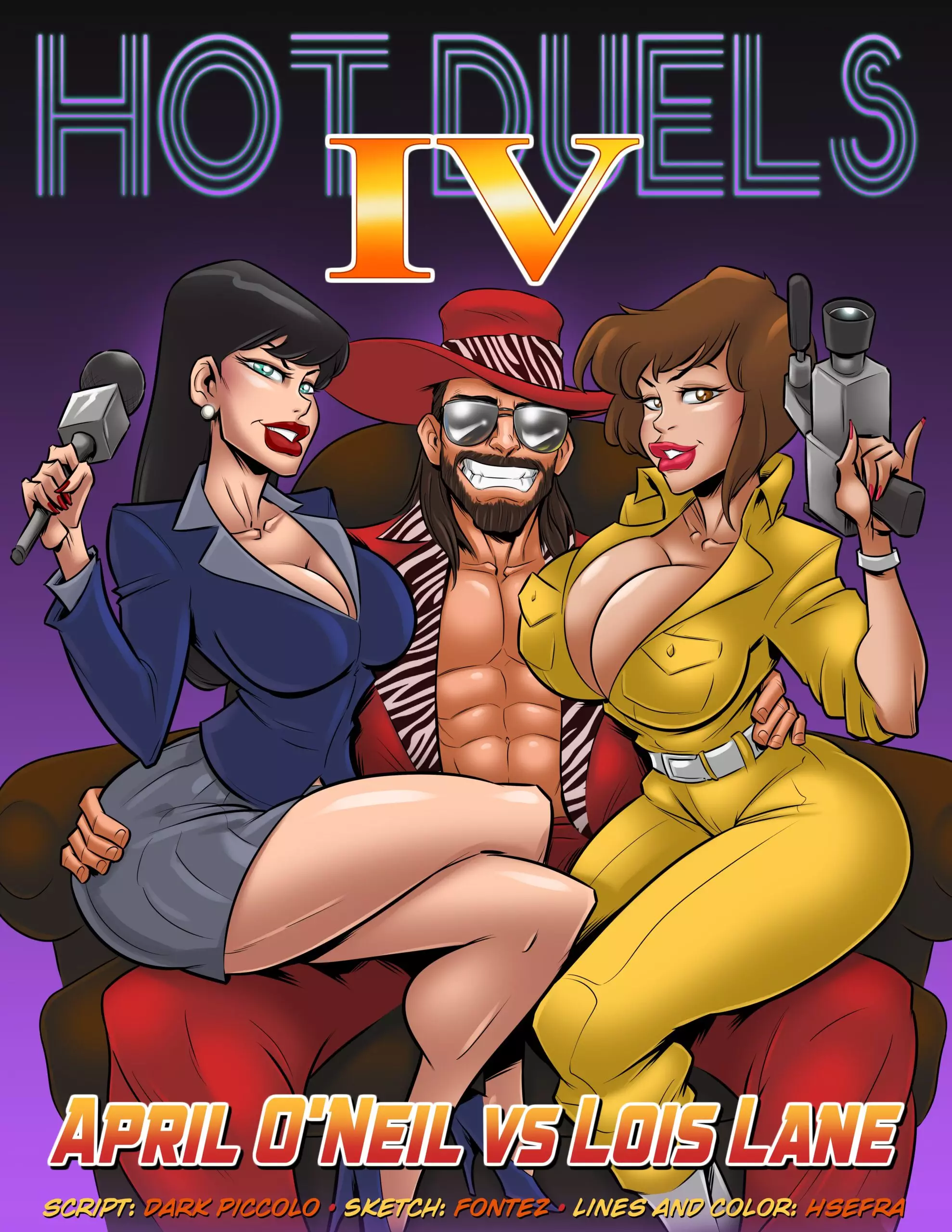 Hot Duels 4 – April O’Neil Vs Lois Lane