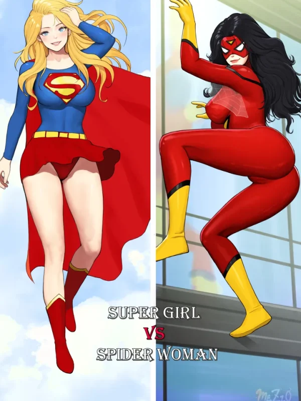 Mezzo: Supergirl and Spiderwoman Unite in FreeComix