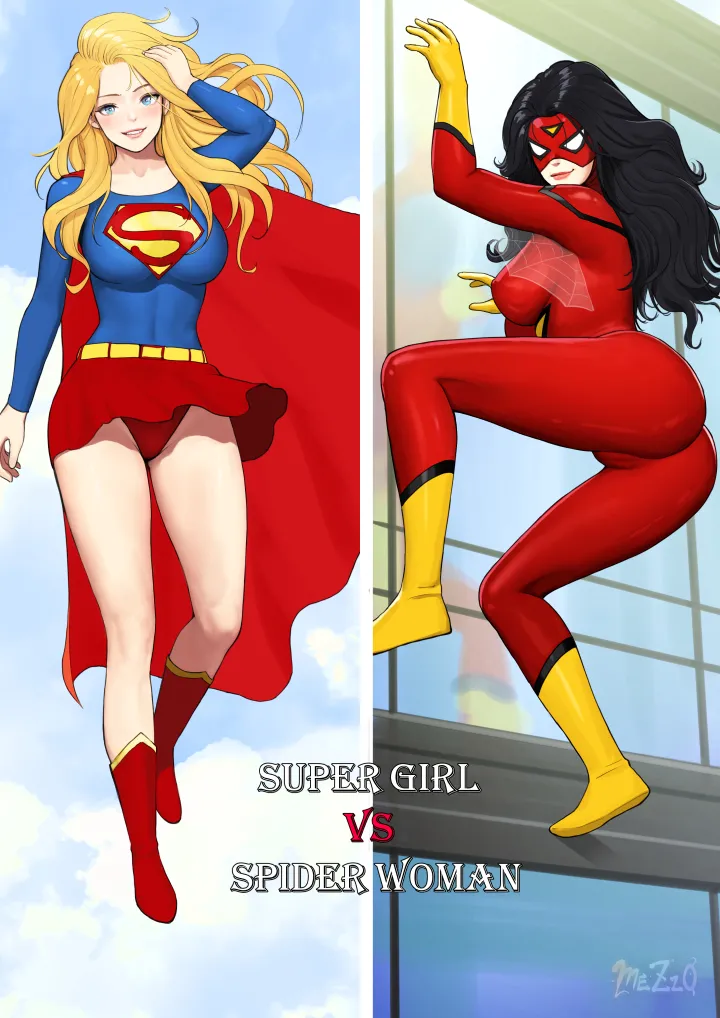 Mezzo: Supergirl and Spiderwoman Unite in FreeComix