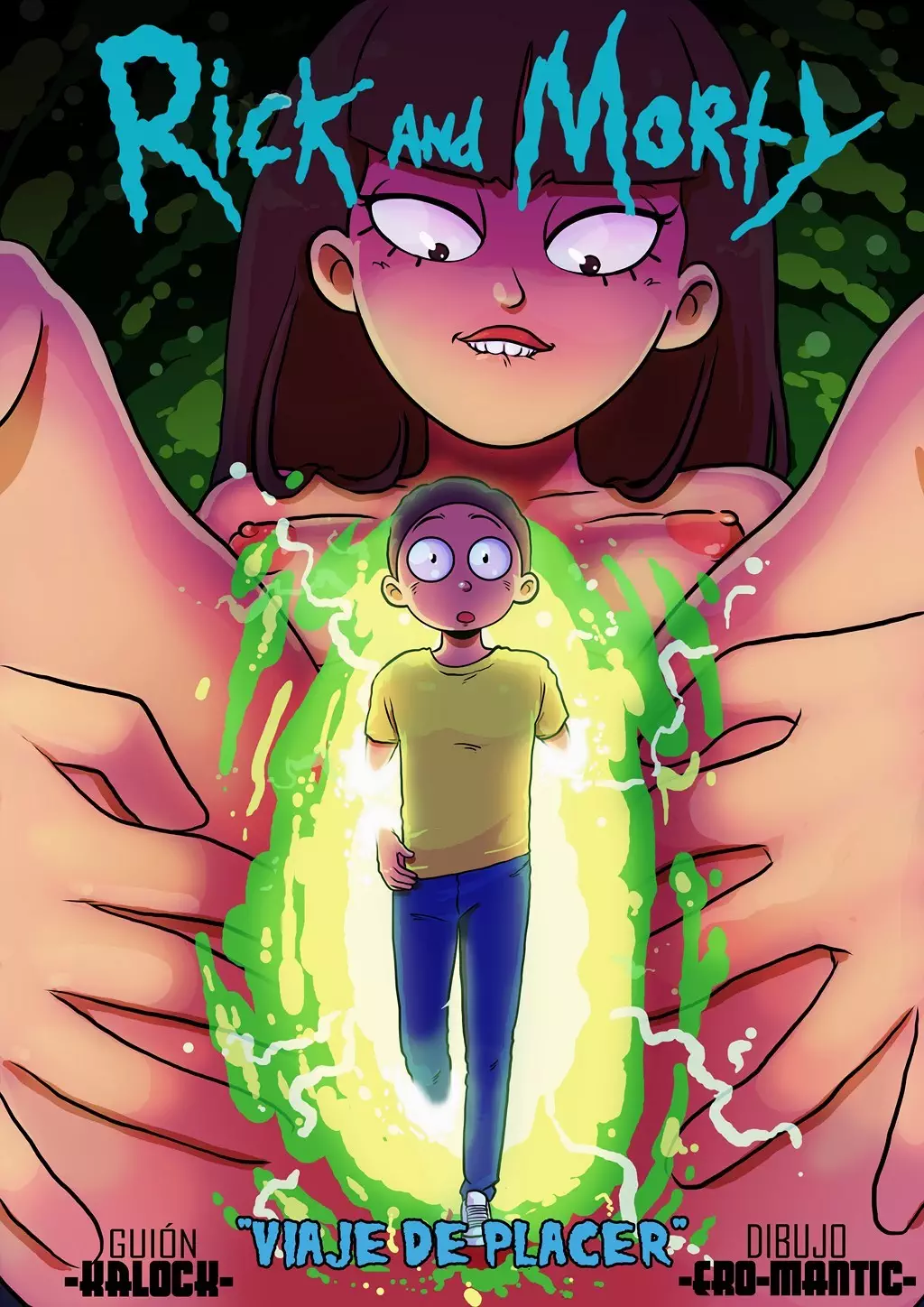 Rick y Morty porno viaje de placer