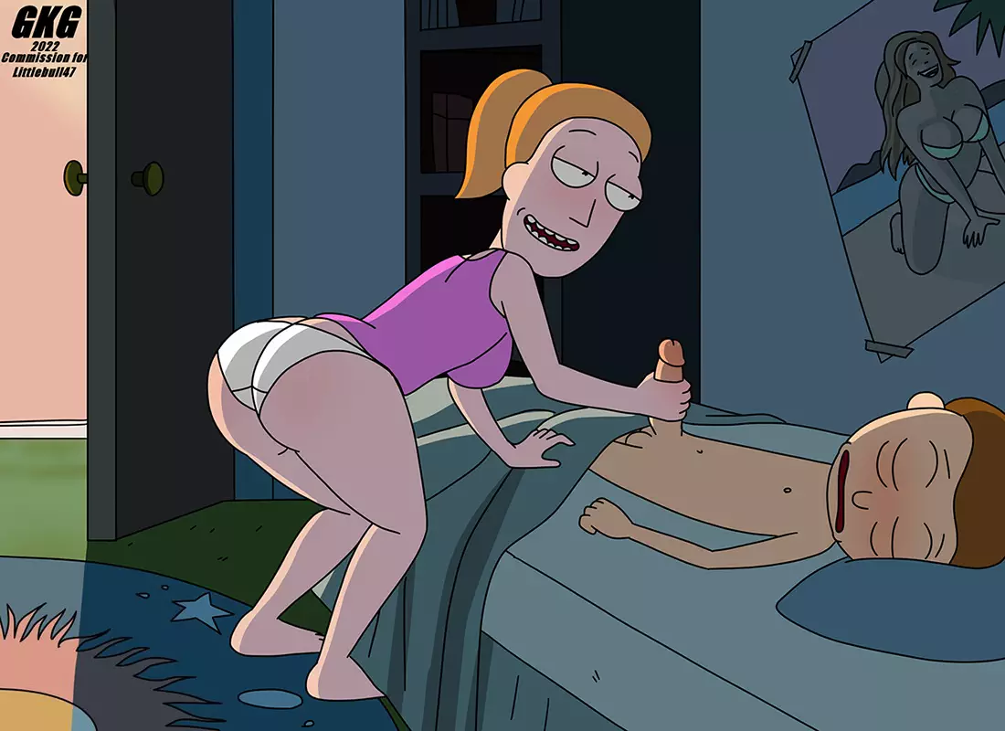 Sneaking into MORTYS room at NIGHT