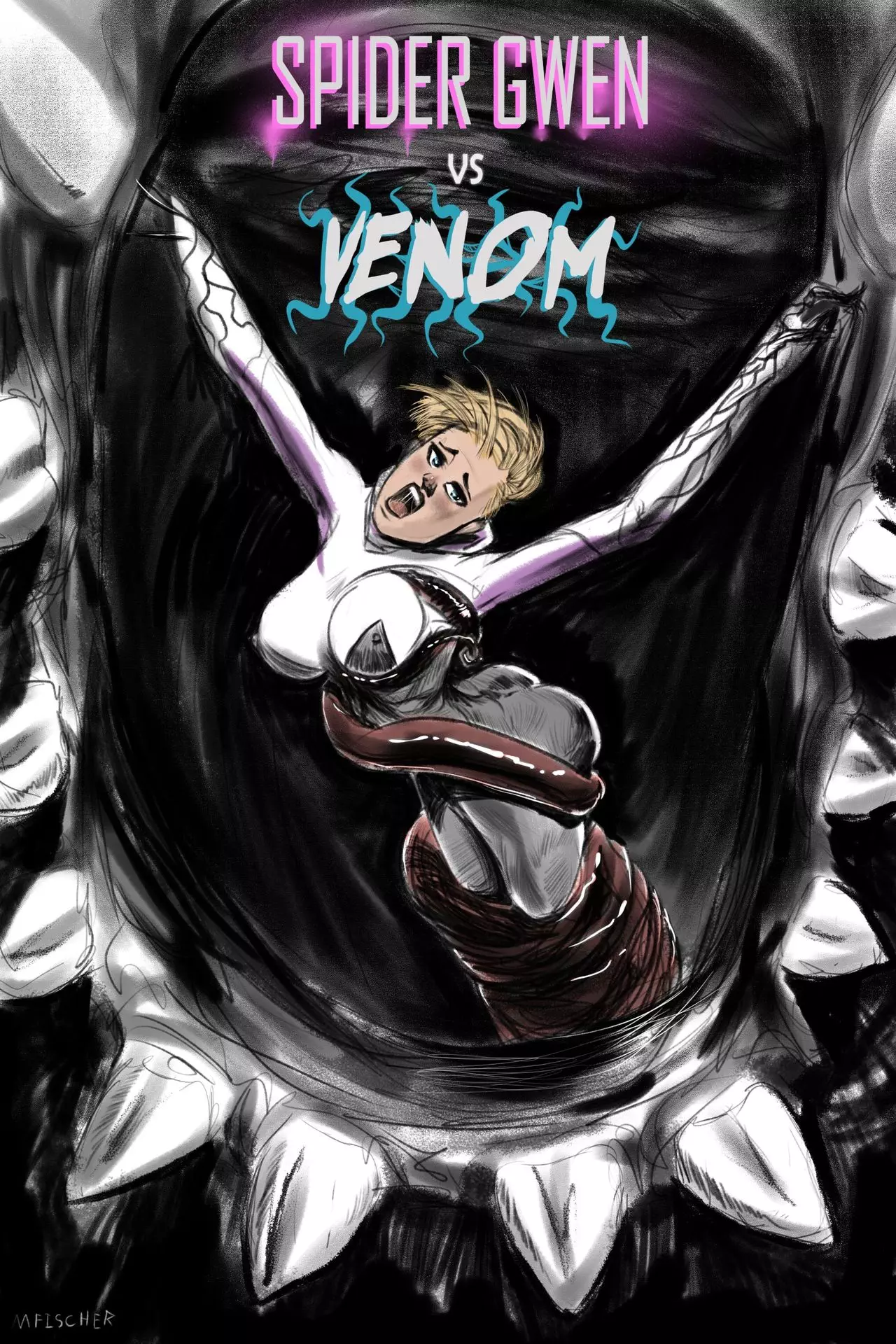 SPIDER GWEN vs VENOM